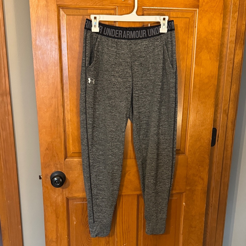 Under Armour Dark Heather Grey Marled Joggers